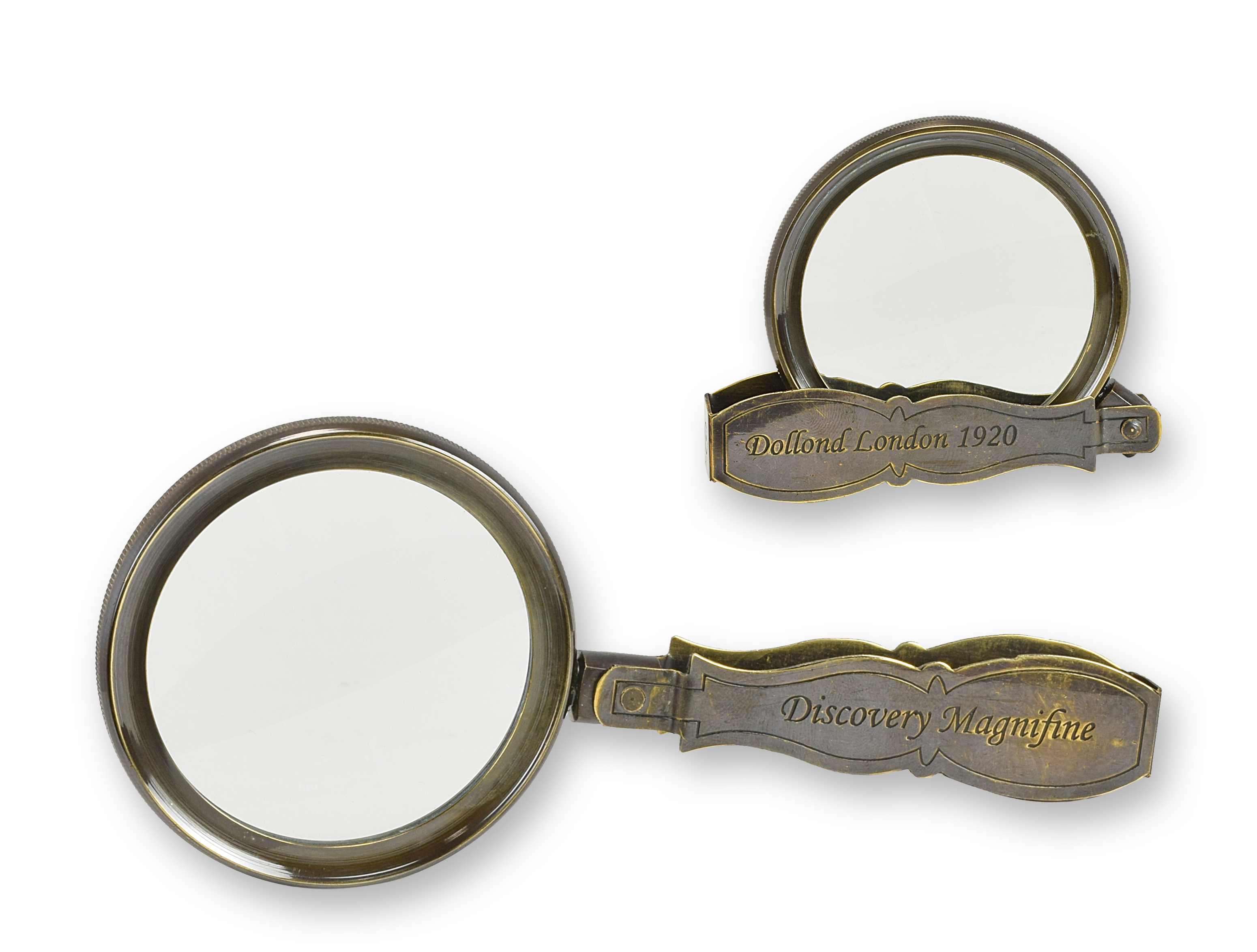 Ett hopfällbart förstoringsglas replik retro design dekoration
