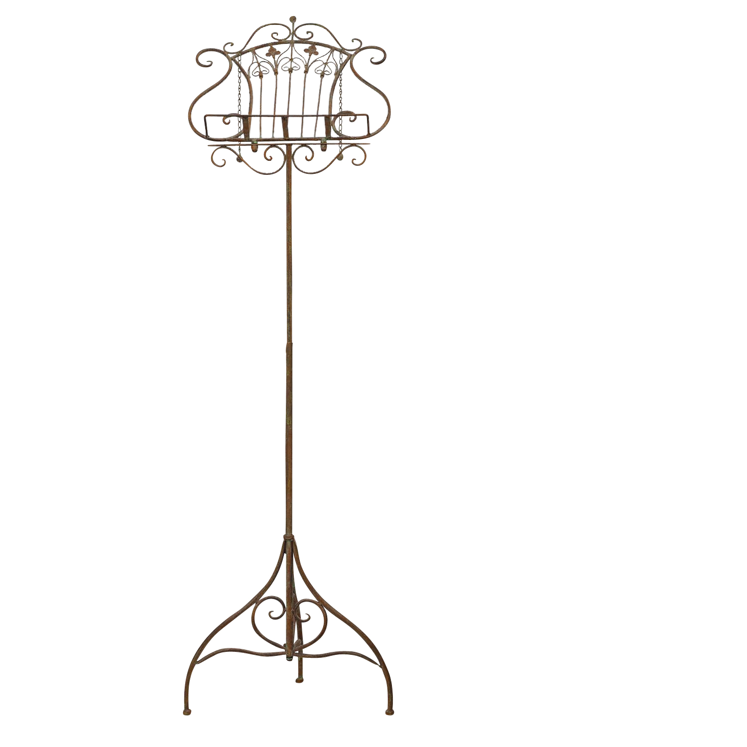 Notenständer Notenschlüssel Lyra Menüständer Aufsteller Notenpult Barockstil