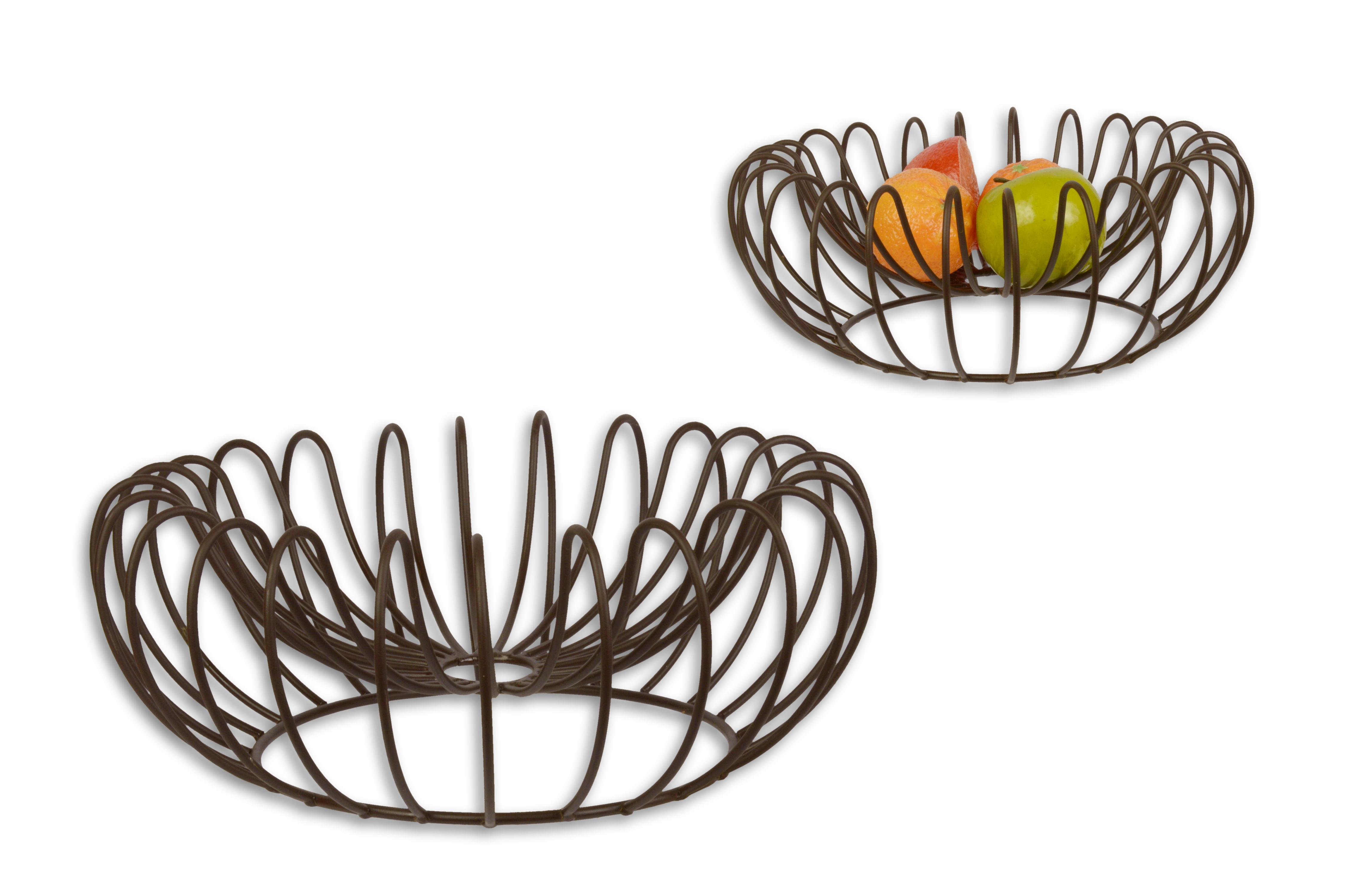 En frukthängare i järn replik retro design dekoration