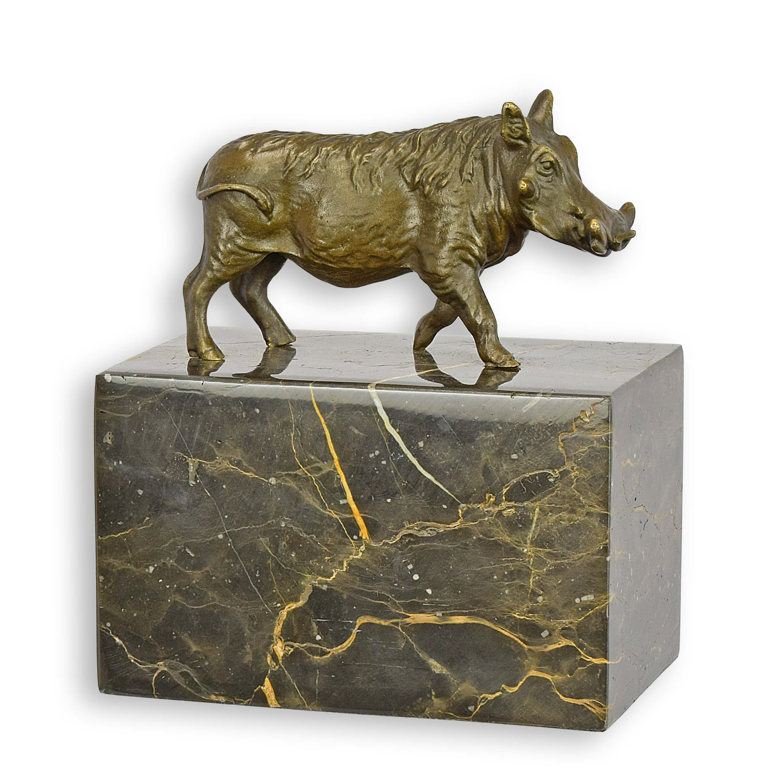Bronze, Schwein, Wildschwein, Warzenschwein