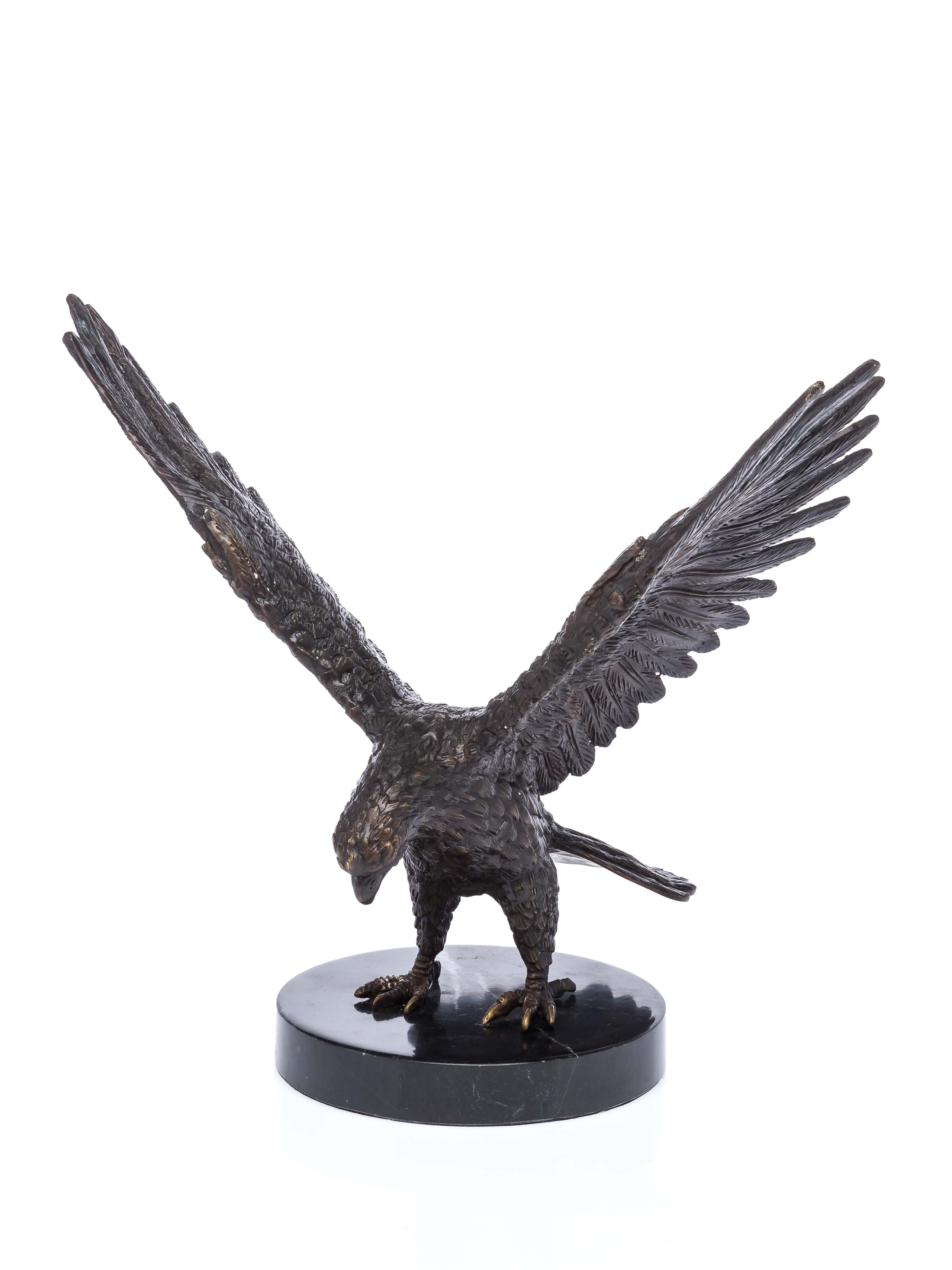 Details zu  Bronze Skulptur Adler Bronzeskulptur sculpture eagle im antiken Stil gefertigt