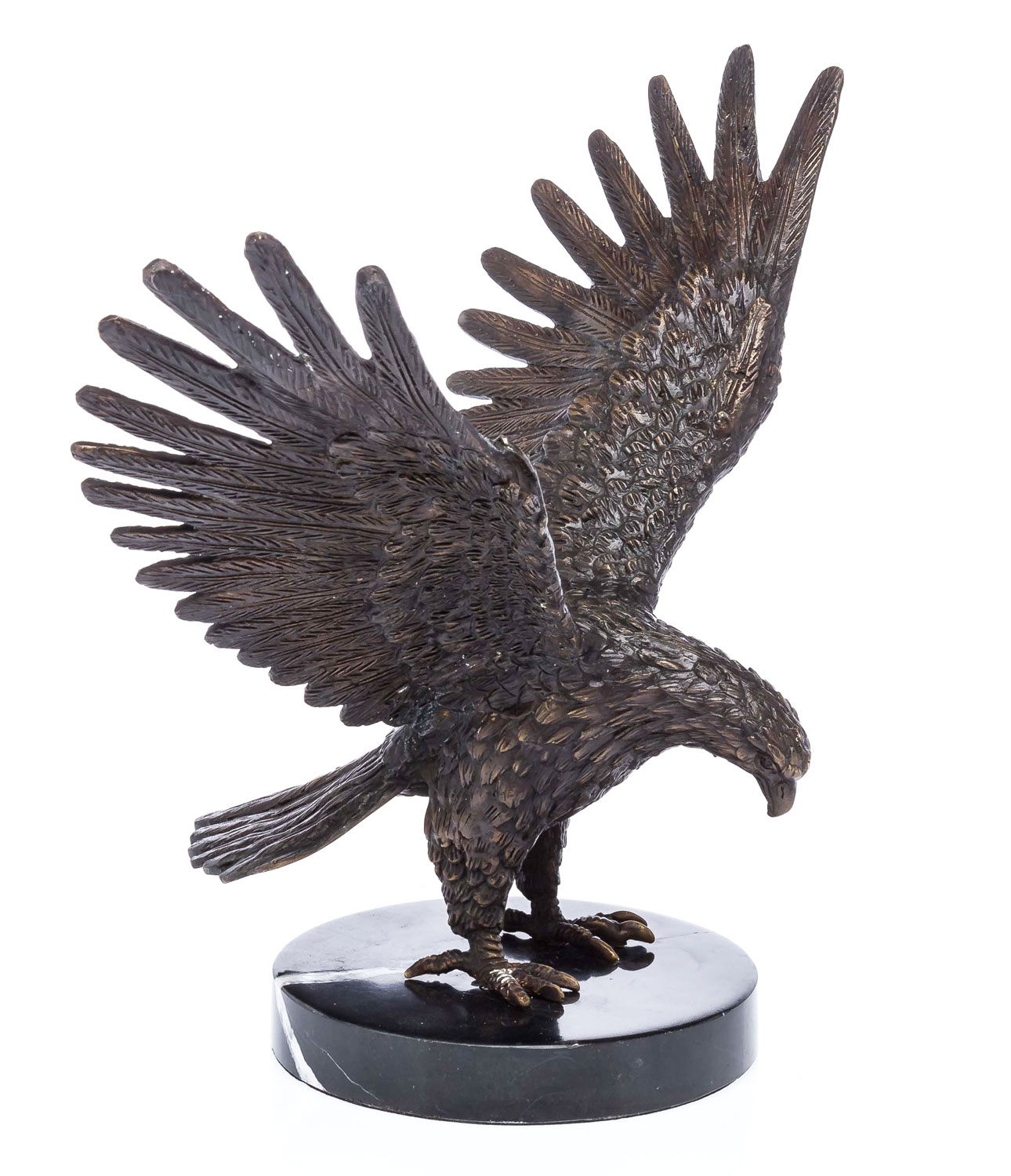 Details zu  Bronze Skulptur Adler Bronzeskulptur sculpture eagle im antiken Stil gefertigt