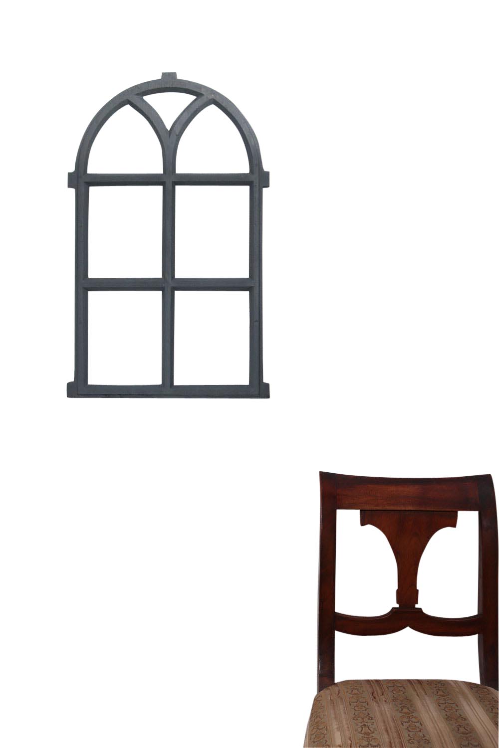 Stallfenster Fenster Scheunenfenster Eisen grau 40 x 68cm Antik-Stil