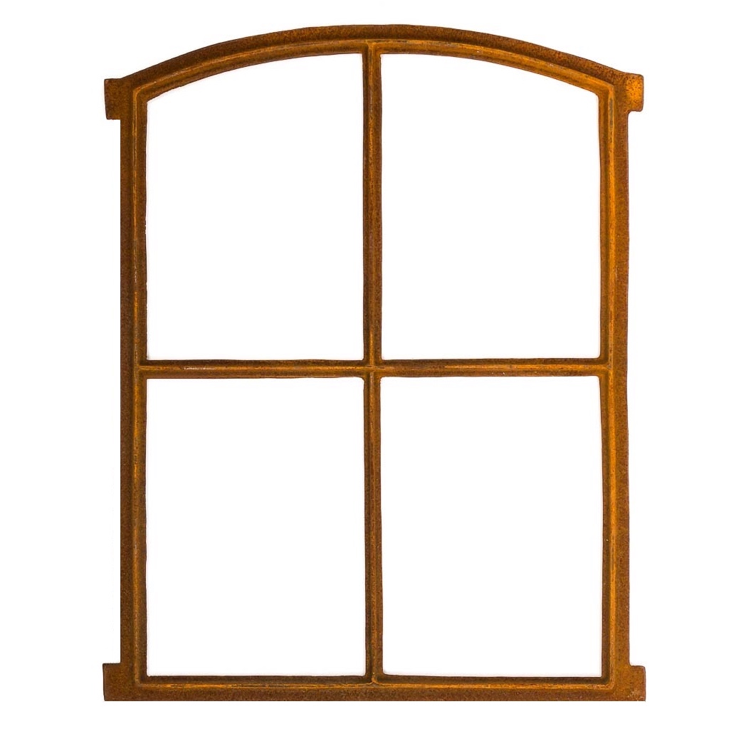 Stallfenster Eisenfenster Scheunenfenster Eisen Fenster 64x48cm im Antik-Stil