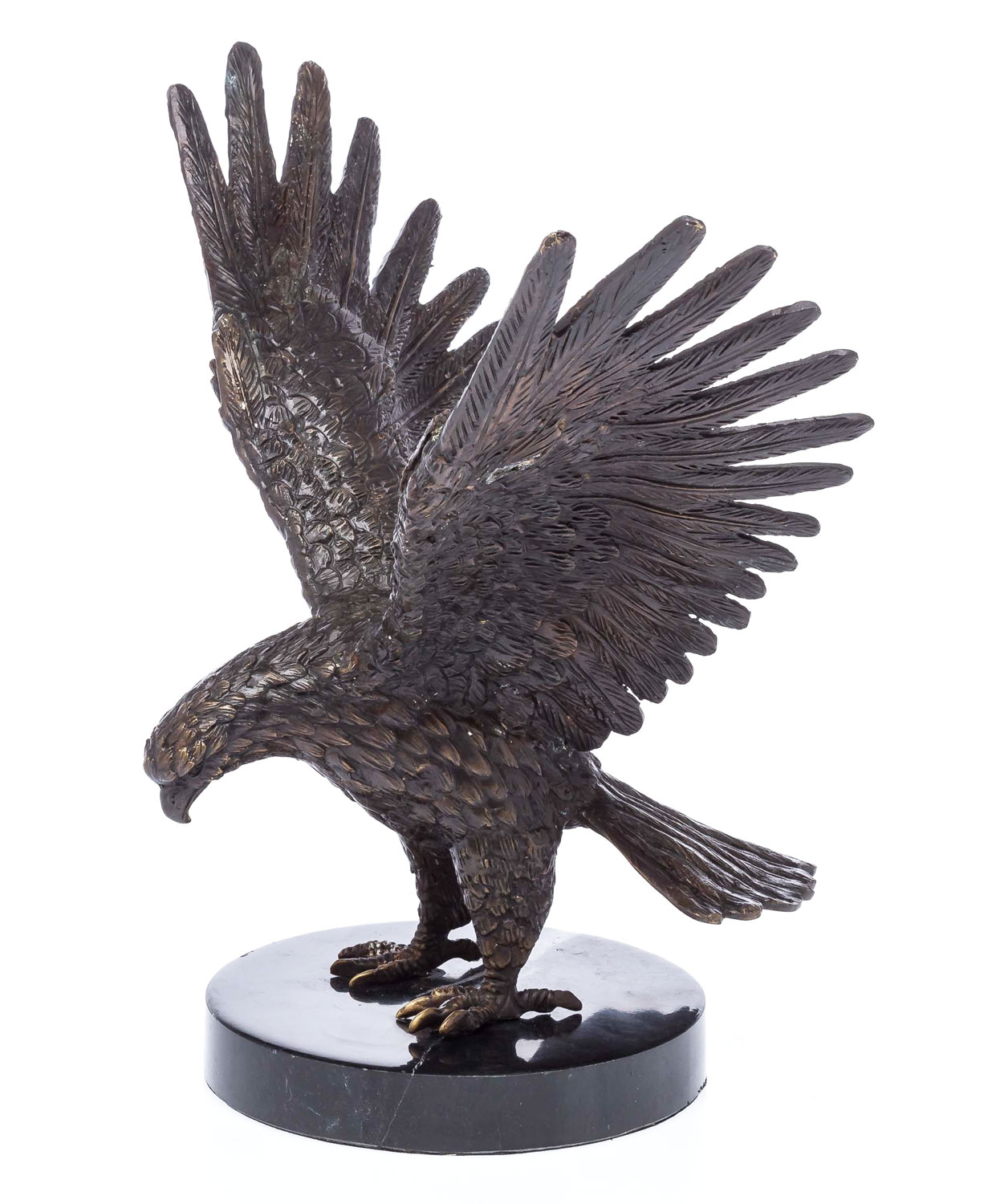 Details zu  Bronze Skulptur Adler Bronzeskulptur sculpture eagle im antiken Stil gefertigt