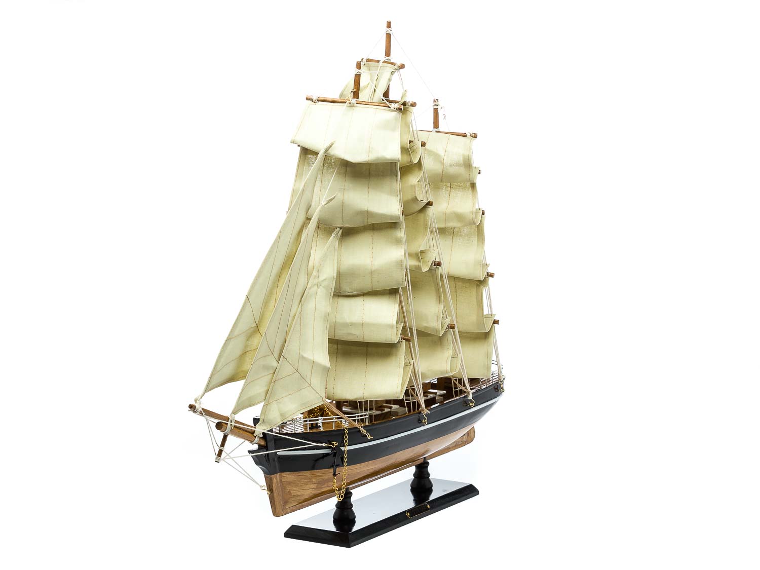 Modellschiff Cutty Sark Wollklipper Holz Schiffsmodell 