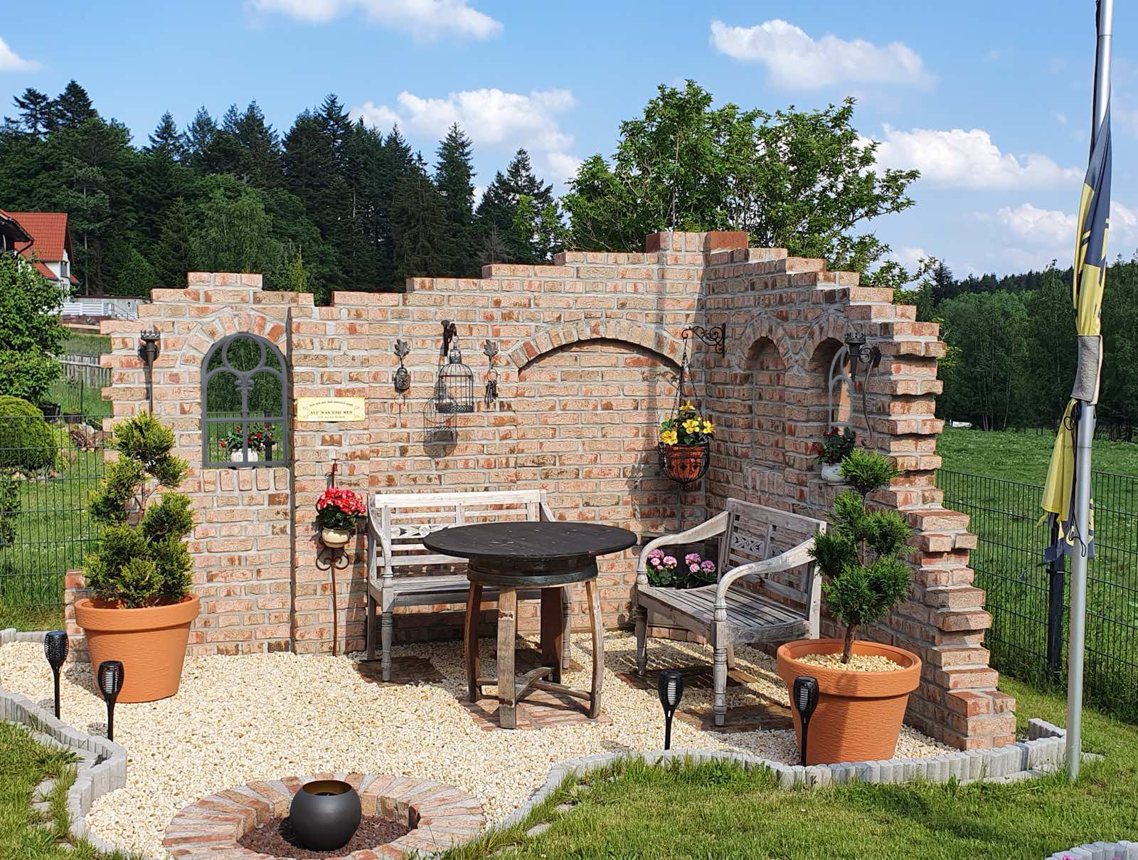 Stallfenster Fenster Scheunenfenster Eisen grau 46 x 74cm Antik-Stil