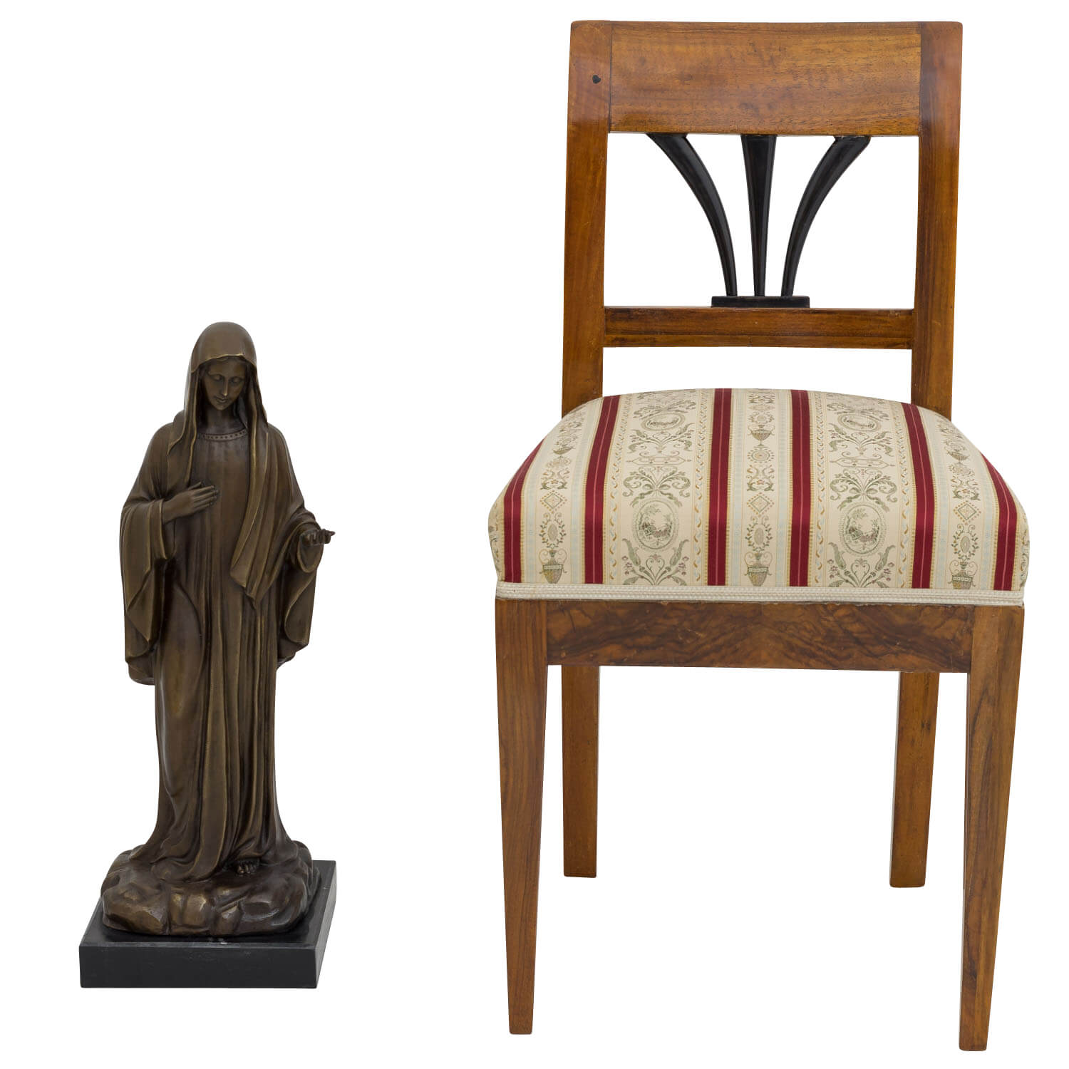 Bronzeskulptur Madonna im Antik-Stil Bronze Figur Statue 58cm