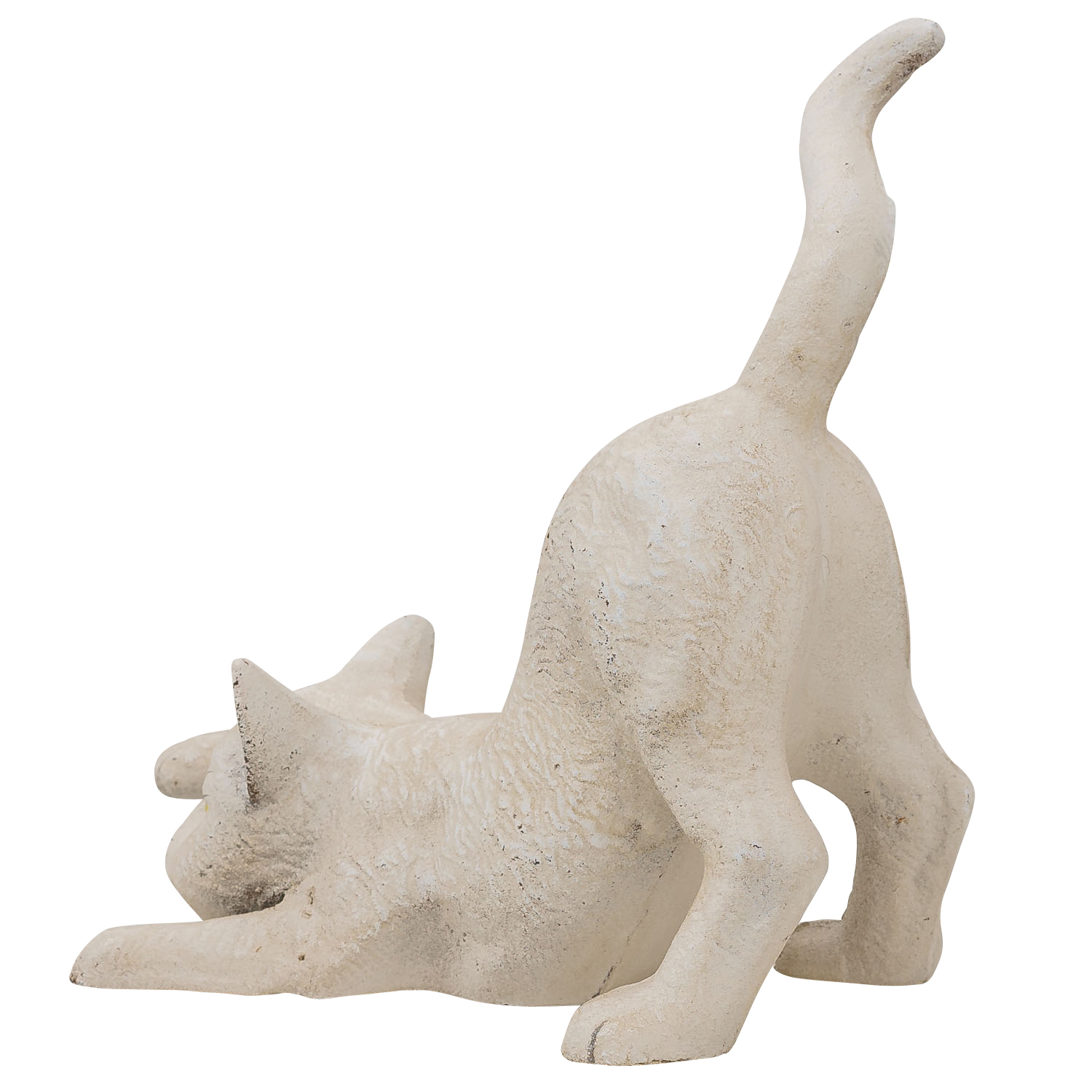 Türstopper Katze Figur Skulptur Eisen 23cm Antik-Stil