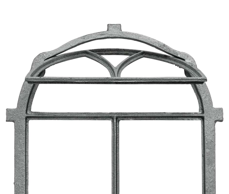 Fenster zum Öffnen grau Klappfenster Stallfenster Eisenfenster Eisen Antik-Stil