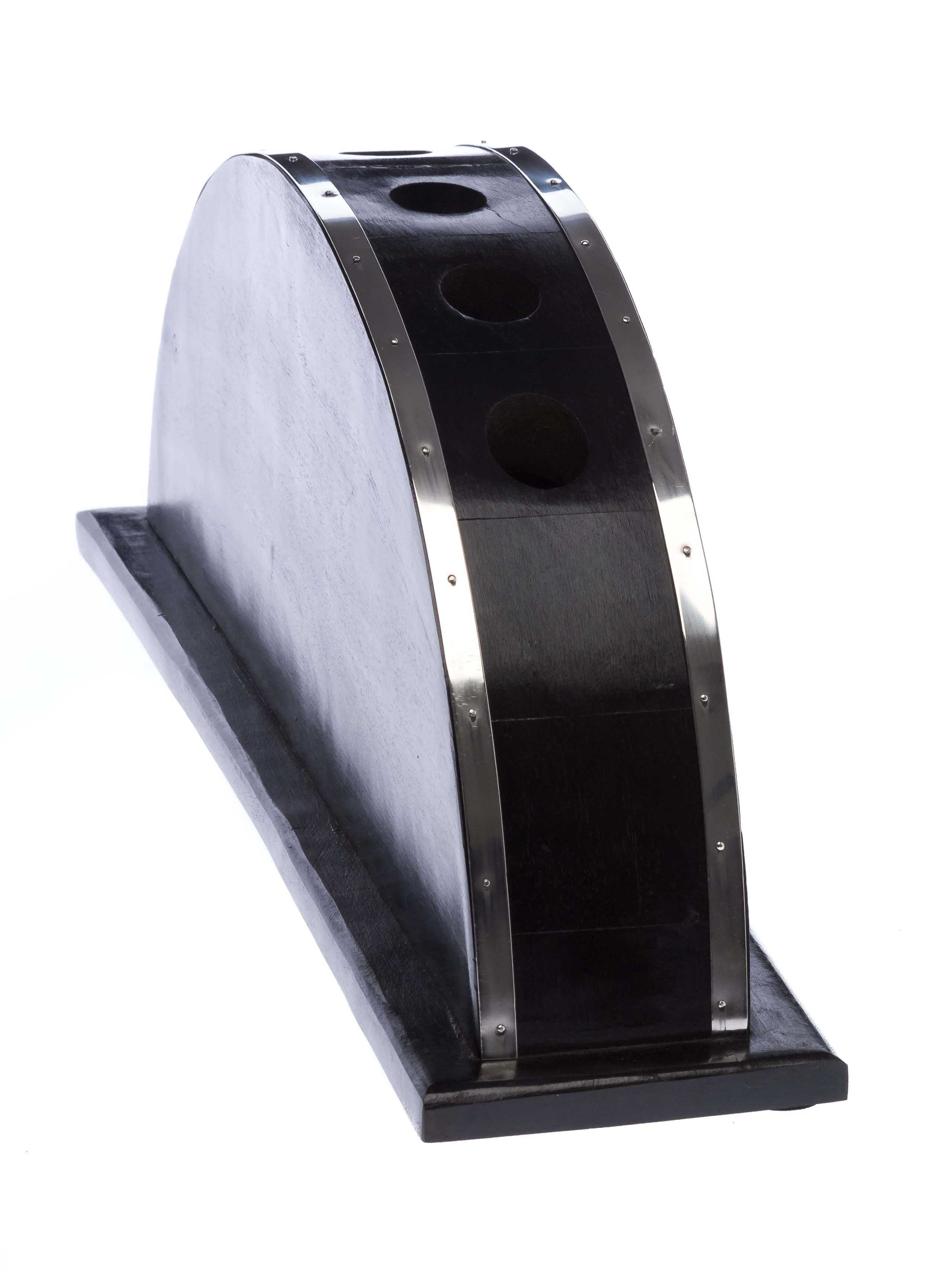 Ständer für Gestöcke Spazierstockständer Spazierstock Stockständer schwarz Holz