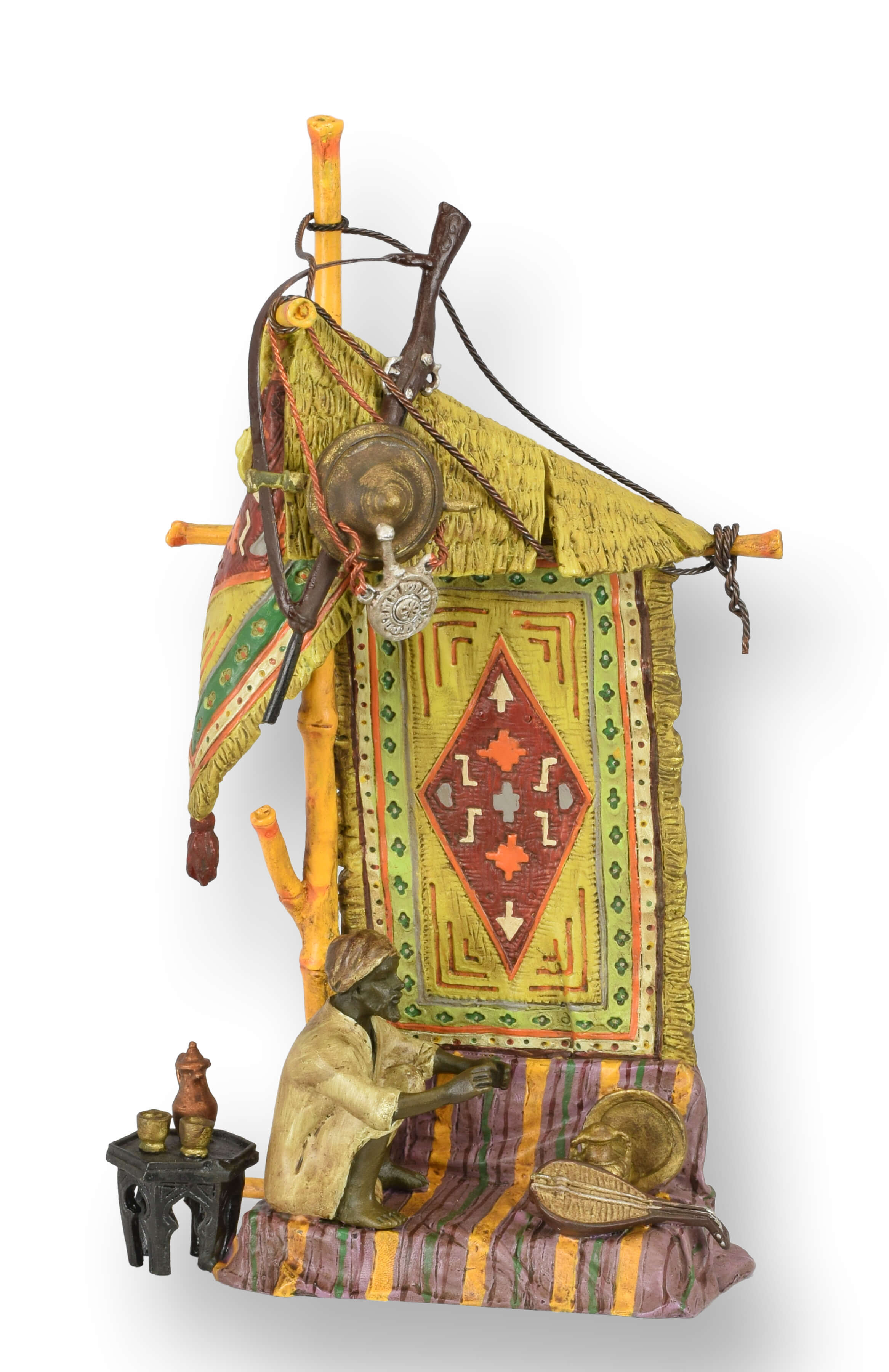 figurine, Zelt, türkisch, handel, Camping