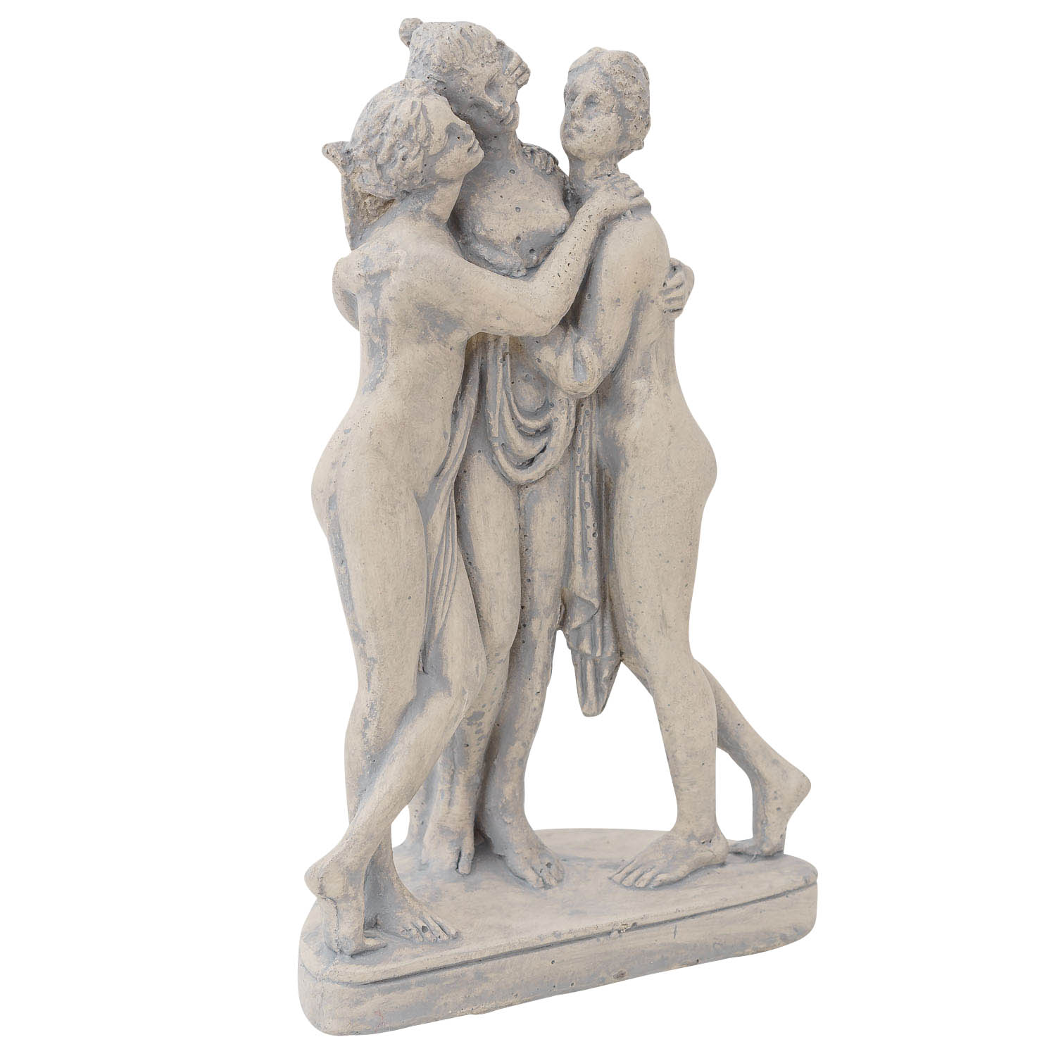 Skulptur 3 Grazien Canova Replik Figur Statue massiver Kunststein Antik-Stil