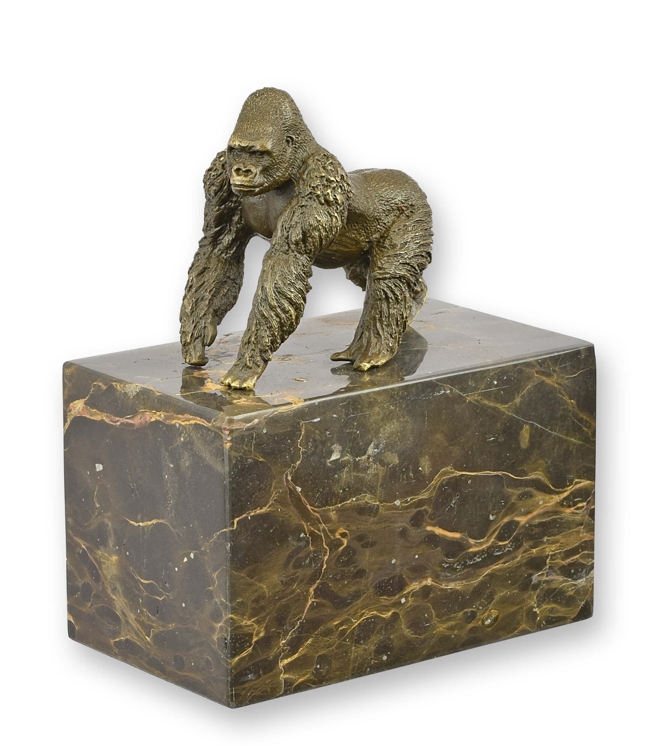 Bronze, Figur, Säugetier, Affe, Wildtiere